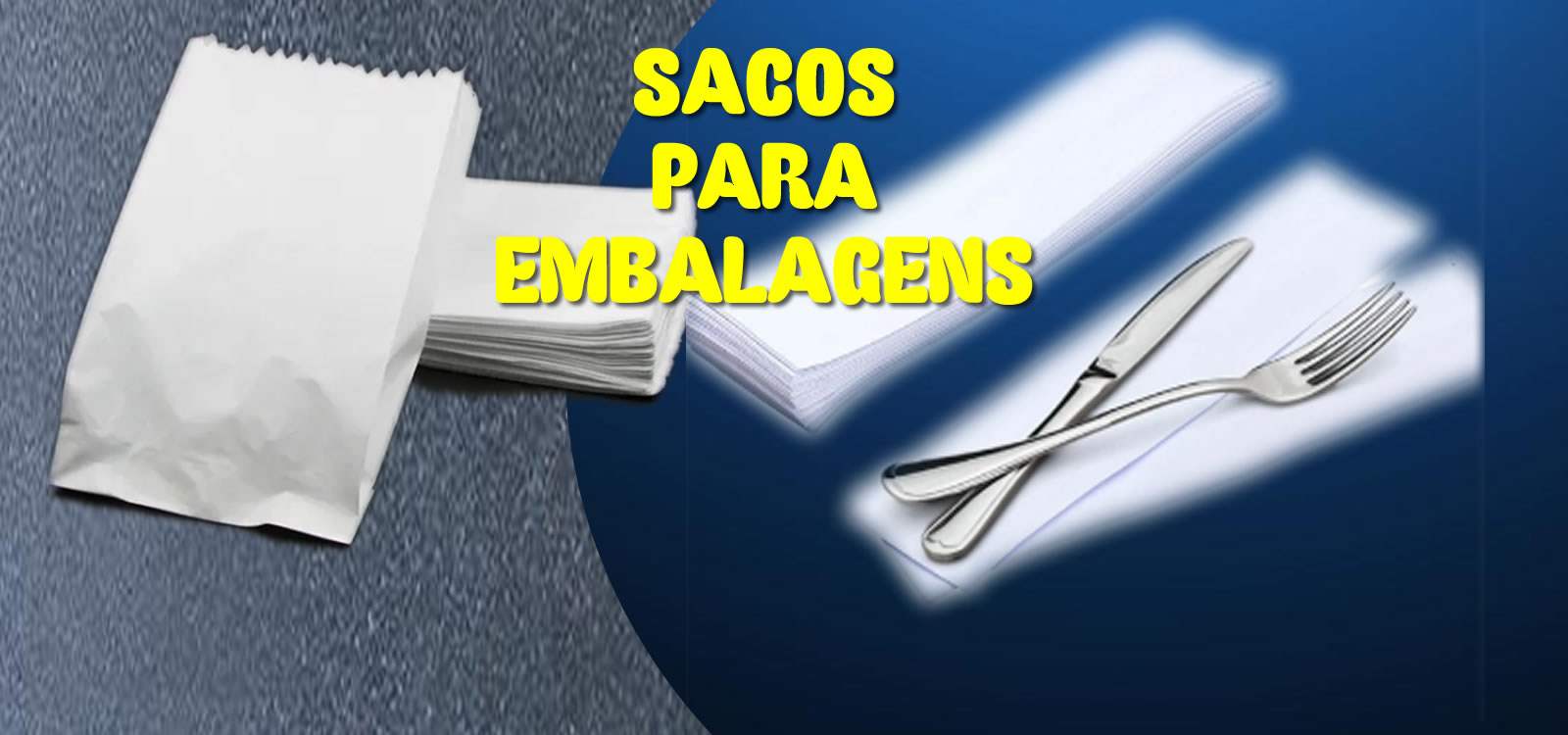 Sacos de papel Kraft Branco